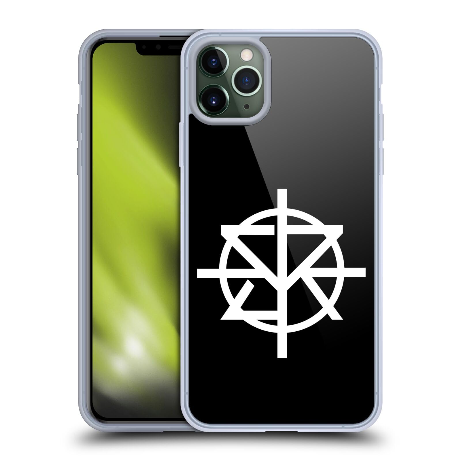 Official WWE Seth Rollins Mono Logo Soft Gel Case for Apple iPhone 11 Pro Max - Durable Protection with Stylish Wrestling Design, Perfect for WWE Fans & iPhone Users
