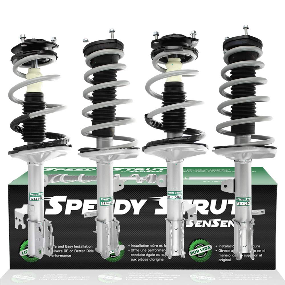 SENSEN 108240-SH Front & Rear Complete Strut Assembly Shocks - Replacement for 2005-2010 Chrysler 300 AWD - Smooth Ride & Enhanced Handling for City Driving & Highway Commutes