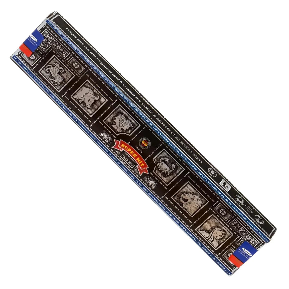 Satya Super Hit Incense Sticks 15g - Premium Aromatic Sticks for Meditation, Yoga & Relaxation at Home