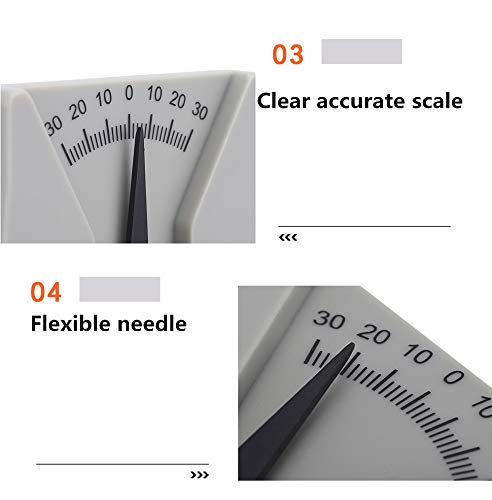 Precision Eyeglasses Angle Ruler & Frame Measuring Tool - Professional Optical Accessories for Perfect Eyewear Fitting | Ideal for Opticians, Jewelers & DIY Eyeglass Repair