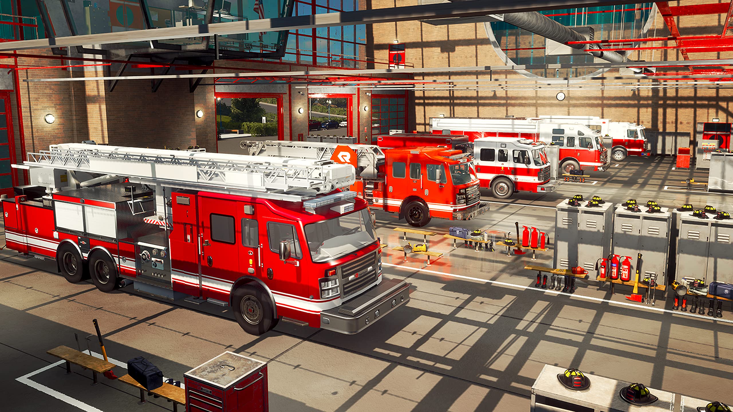 Firefighting Simulator - The Squad for PS5 | Realistic Fire Rescue Game | Perfect for Emergency Training & Family Game Night