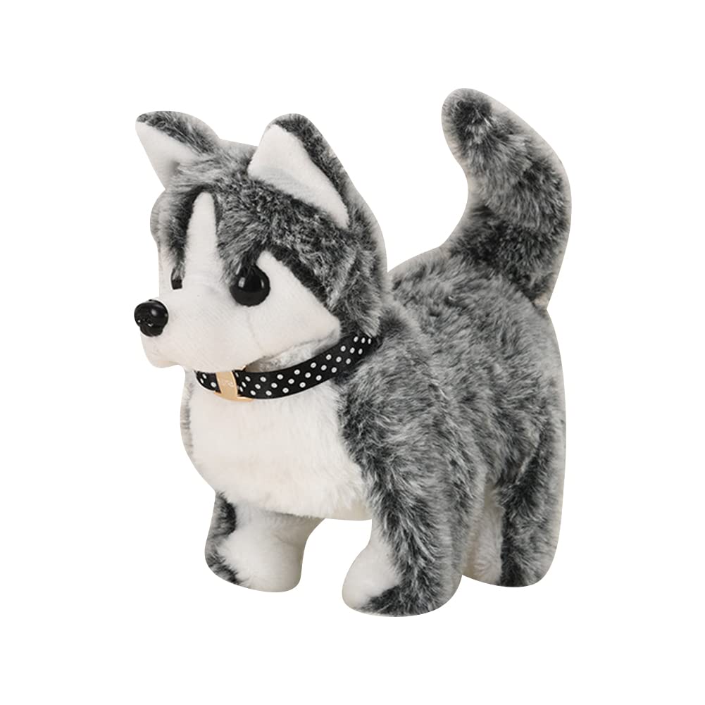 Battery Powered Walking & Barking Toy Dog - Realistic Stuffed Animal Puppy for Kids, Interactive Pet Toy for Boys & Girls | Perfect Gift for Birthdays & Playtime Fun