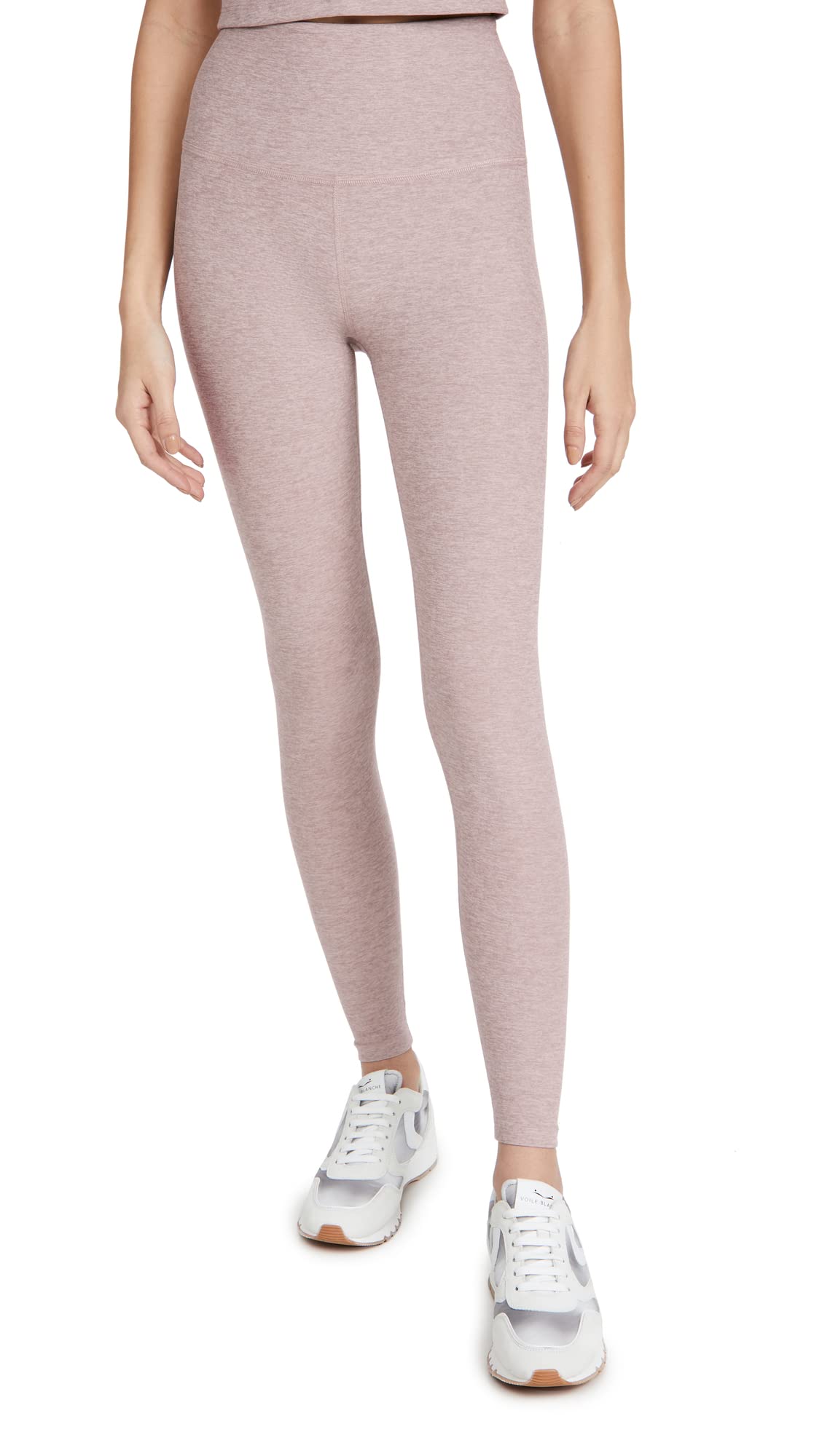 Beyond Yoga Women's High Waisted Midi Leggings - Soft Stretchy Yoga Pants for Workouts, Running & Lounge Wear - Perfect for Gym, Pilates & Everyday Comfort