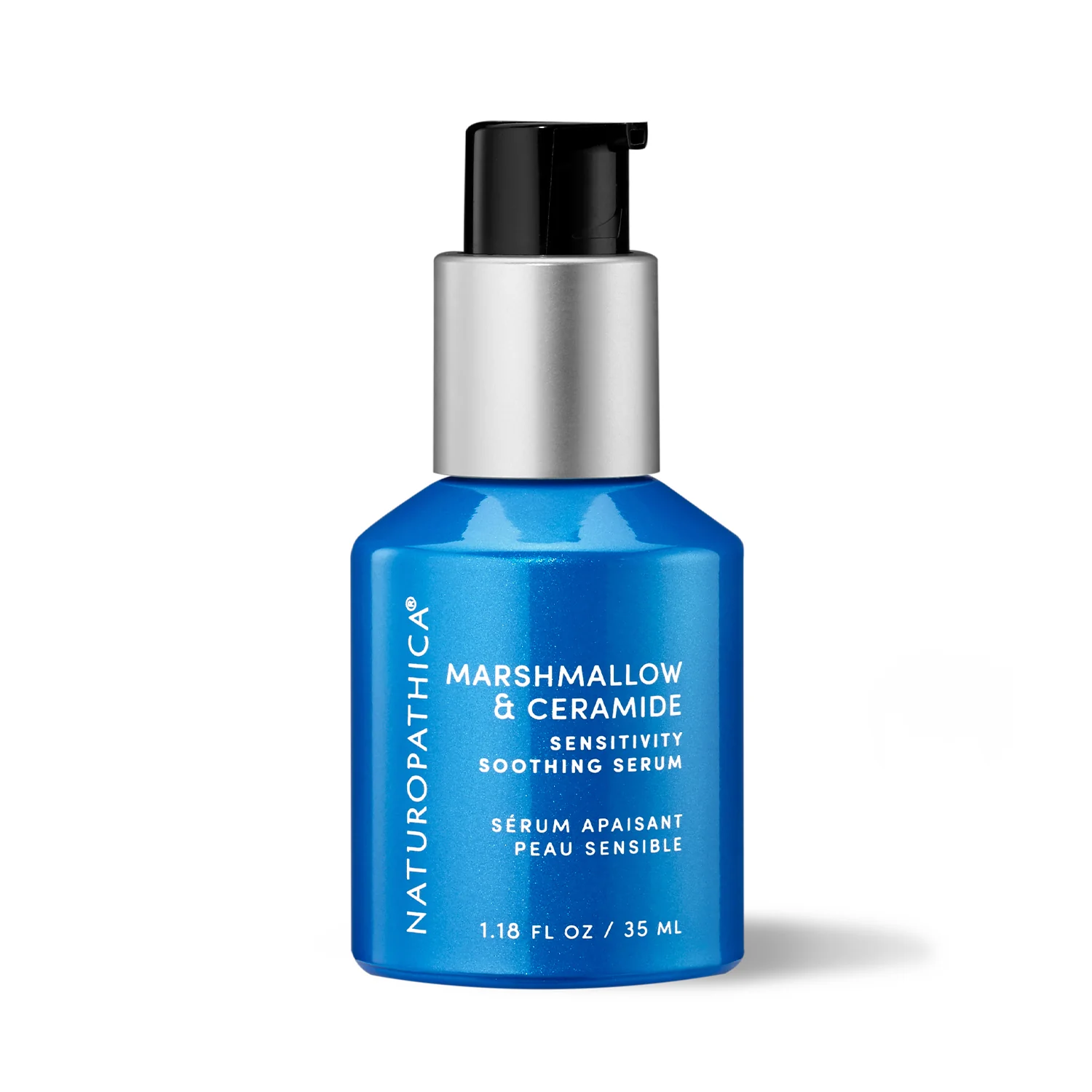 Naturopathica Marshmallow & Ceramide Sensitive Skin Soothing Serum - Calming Facial Treatment for Dry, Irritated Skin - Perfect for Daily Skincare Routine & Post-Procedure Recovery