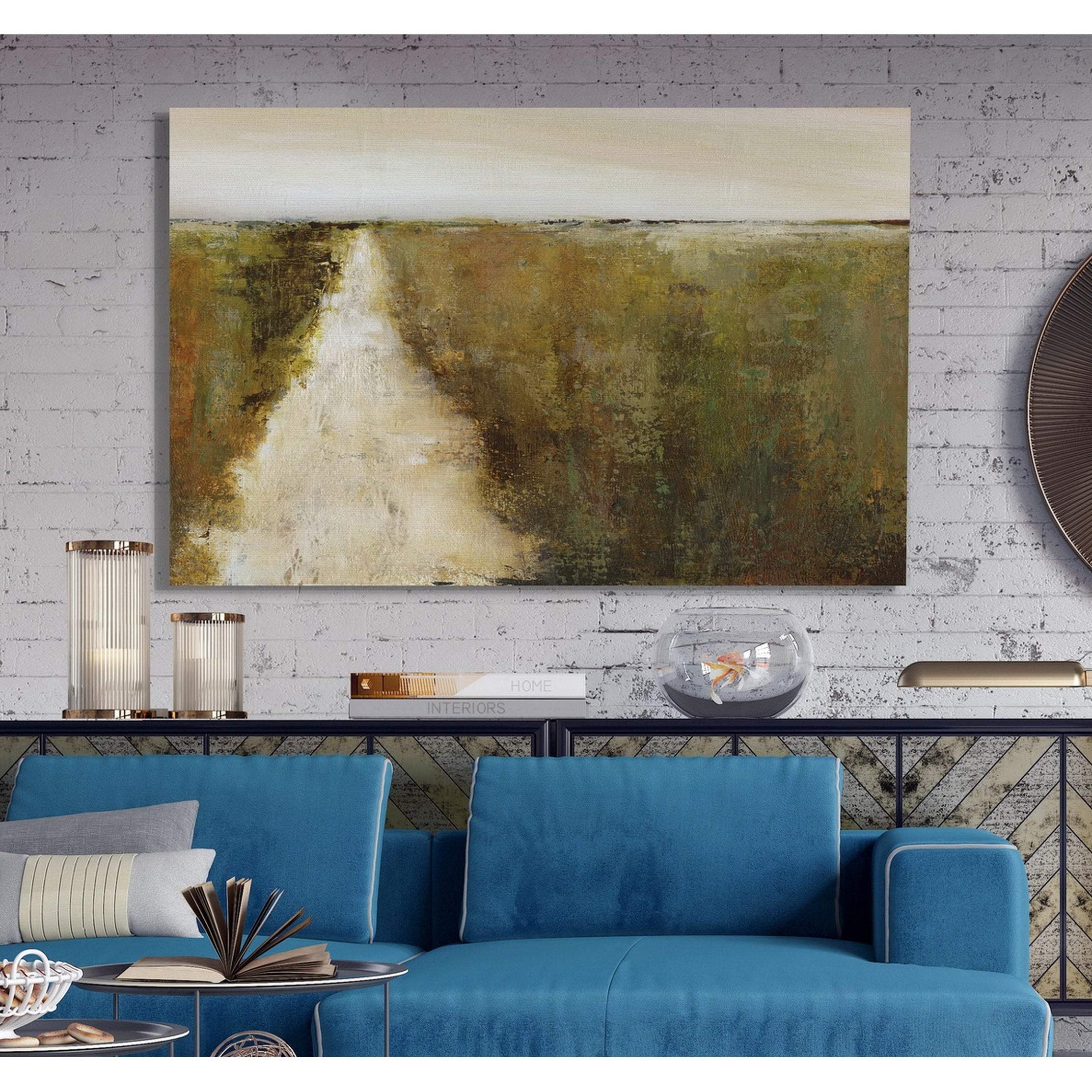 Premium Gallery Wrapped Canvas Wall Art 18x27 Inches - Wexford Home Road Collection - Perfect for Living Room, Bedroom & Office Decor