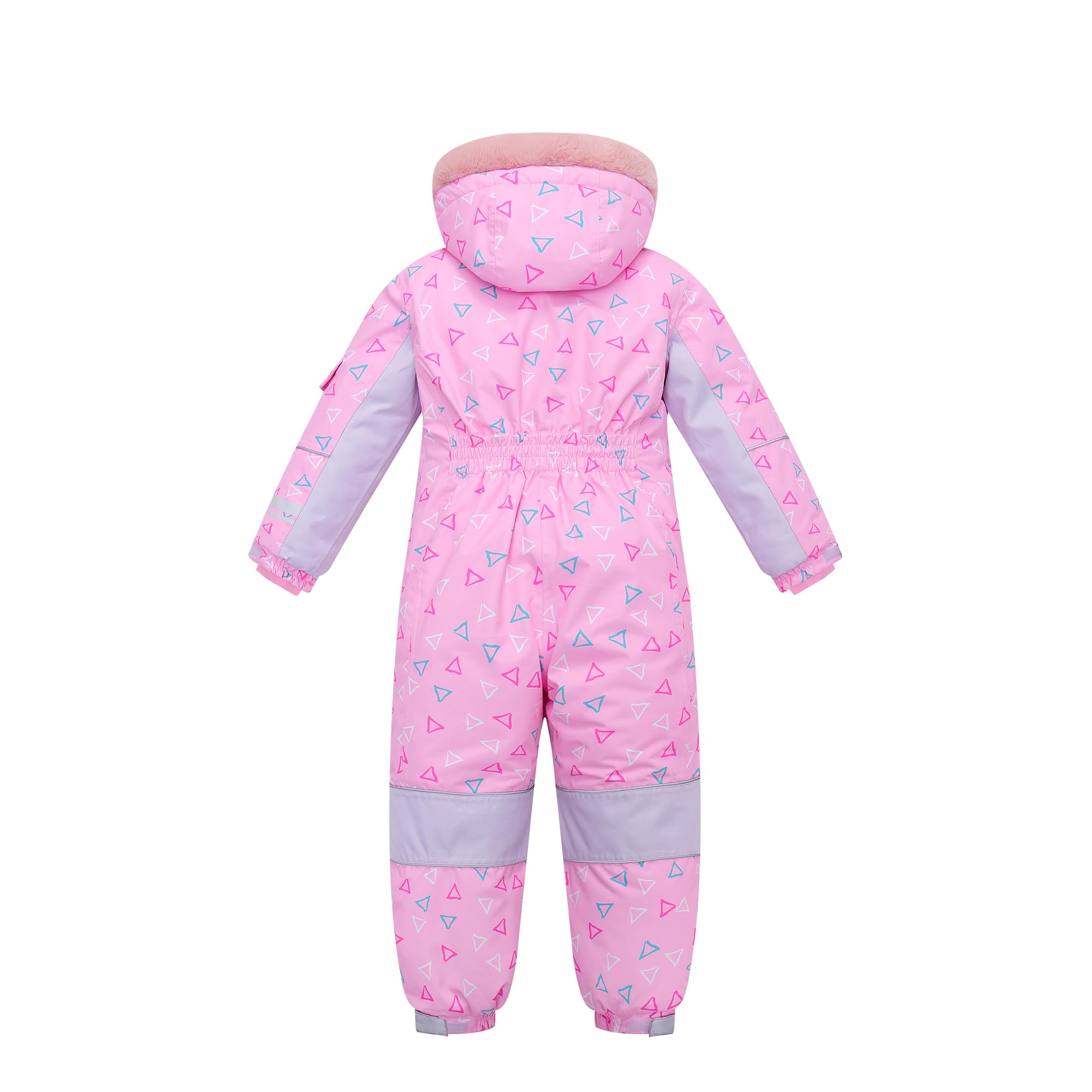 Yueta One Piece Snowsuit for Baby Boys & Girls - Waterproof Winter Ski Suit Jacket Jumpsuit for Kids 3-8 Years - Perfect for Snowboarding, Skiing & Outdoor Winter Play