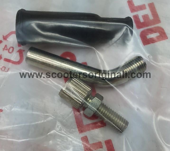 Lambretta Vespa 50° Throttle Cable Kit for PHBH PHBL Dellorto Carburetors - Perfect for Scooter Repair & Performance Upgrades