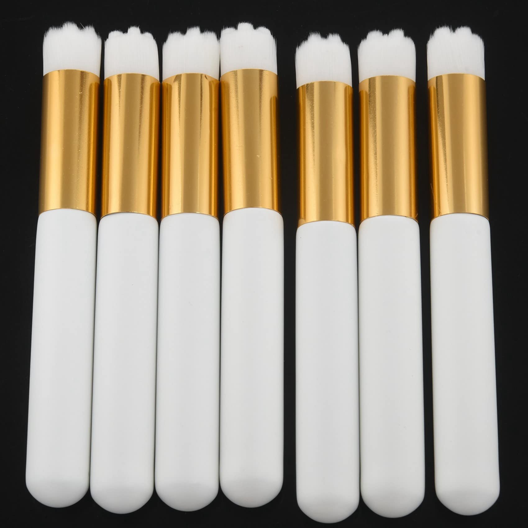 BYSL 14 Pcs Eyelash Cleansing Brush Set - Gentle Lash Shampoo Brushes for Safe Eyelash Extension Cleaning & Makeup Removal - Perfect for Salon Professionals & Home Use (14 White Brushes)