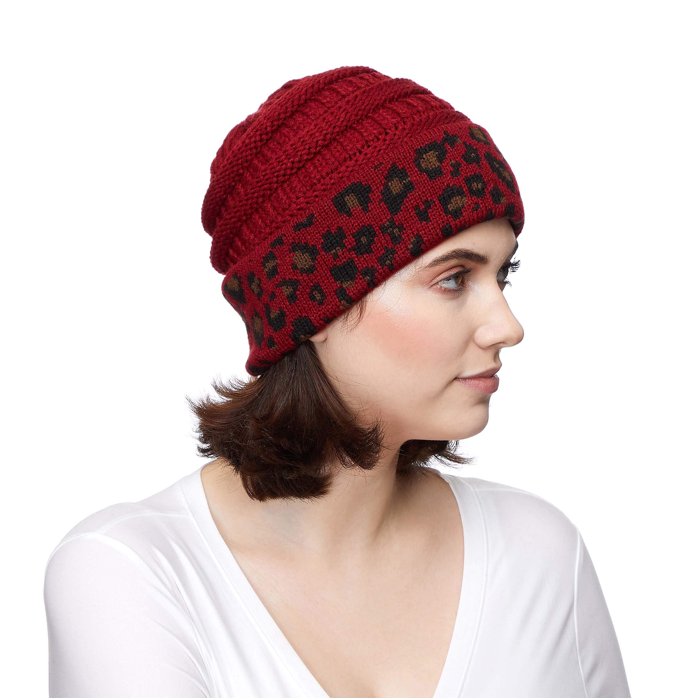 C.C Hats & Scarf Exclusives - Solid Color Beanie Tail Hat for Women & Men | Winter Warm Knit Hat for Outdoor Activities, Skiing & Casual Wear