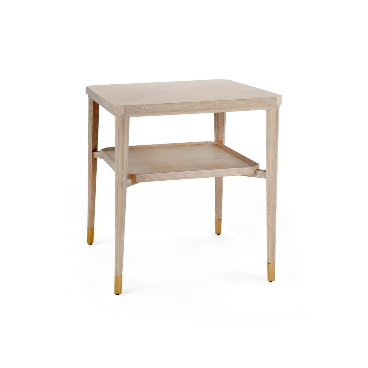 Andre Side Table - Modern End Table with Storage Shelf, Nightstand for Bedroom, Living Room, Coffee Table Accent - Perfect for Small Spaces & Home Decor