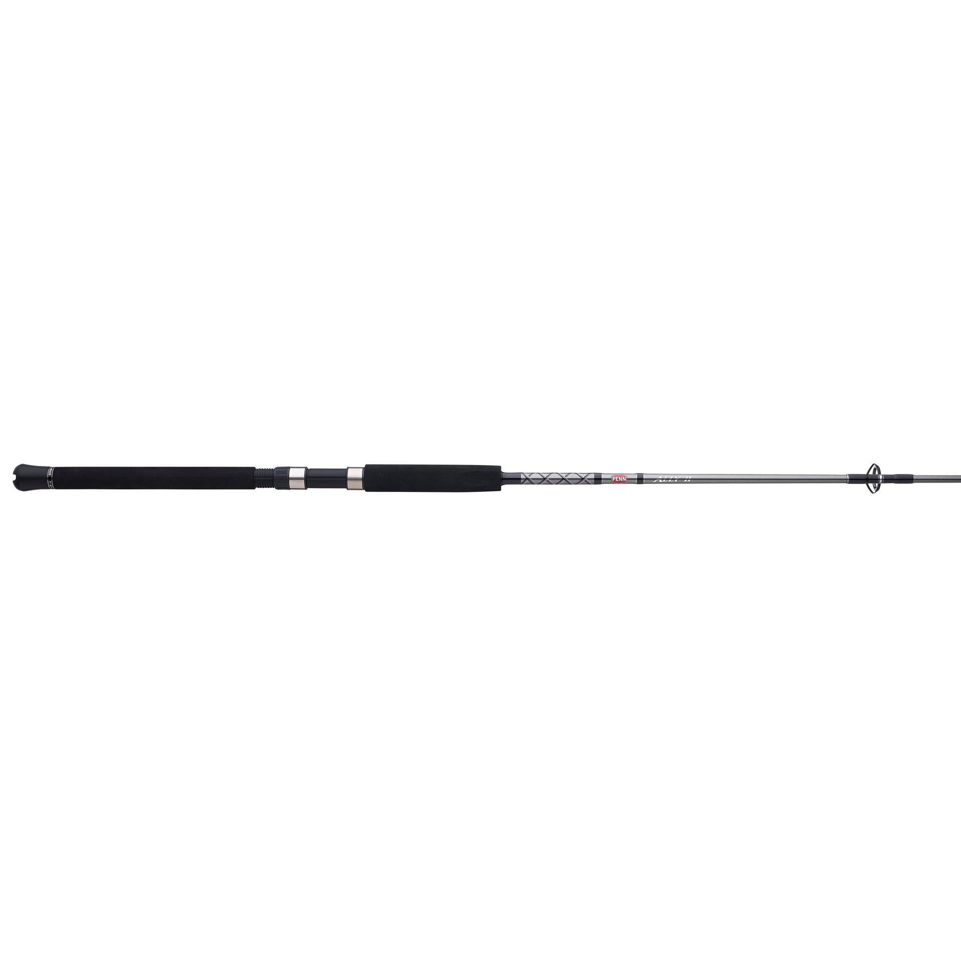 Ally™ II Spinning Boat Fishing Rod - Saltwater & Freshwater Fishing Pole for Offshore & Inshore Angling - Perfect for Trolling, Casting & Bottom Fishing from Boats, Docks & Shorelines