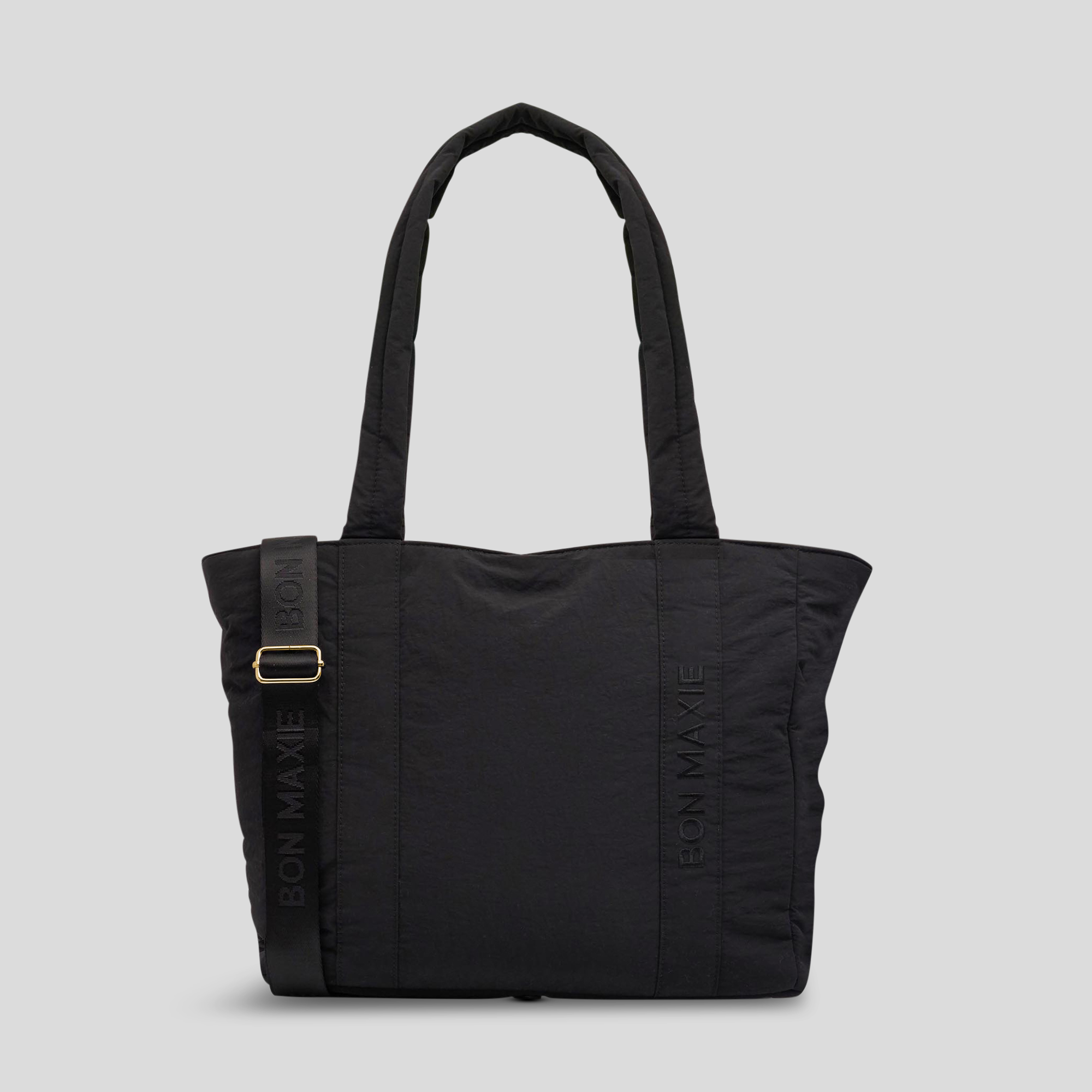 Stylish Black Everyday Tote Bag for Women - Lightweight & Durable Shopping, Work & Travel Tote - Perfect for Office, Gym & Beach