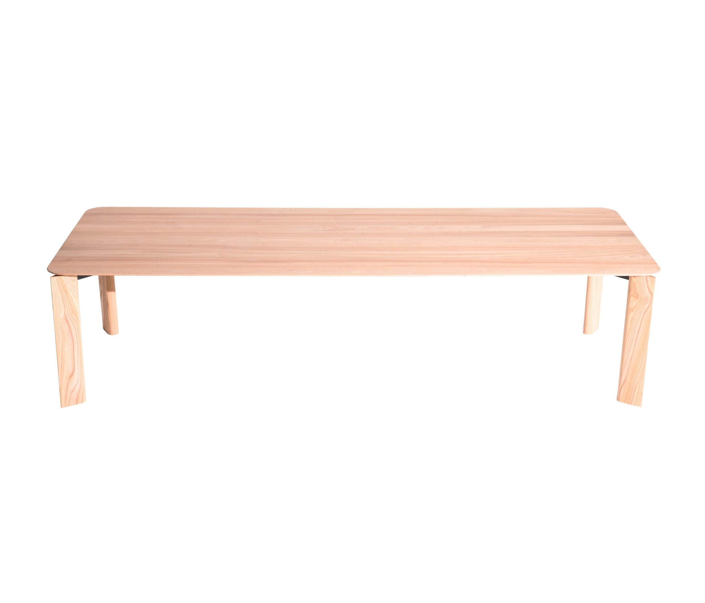 Driade Fourdrops Modern Dining Table - Scandinavian Style Wooden Table for Kitchen & Dining Room - Perfect for Family Gatherings & Dinner Parties