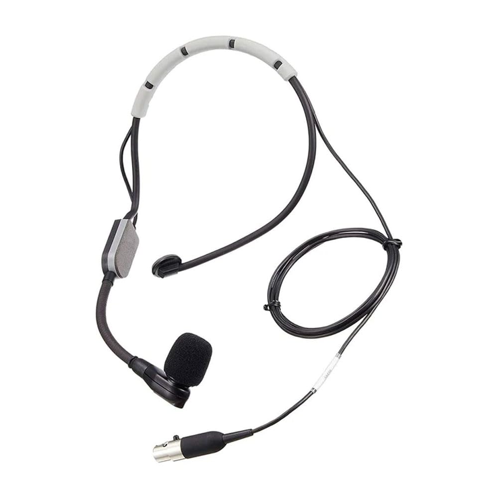 Shure SM35 Professional Condenser Headset Microphone - Hands-Free Audio for Performers, Wireless Systems (TQG Connector) - Ideal for Live Performances, Broadcasting & Public Speaking (Bodypack Transmitter Sold Separately)