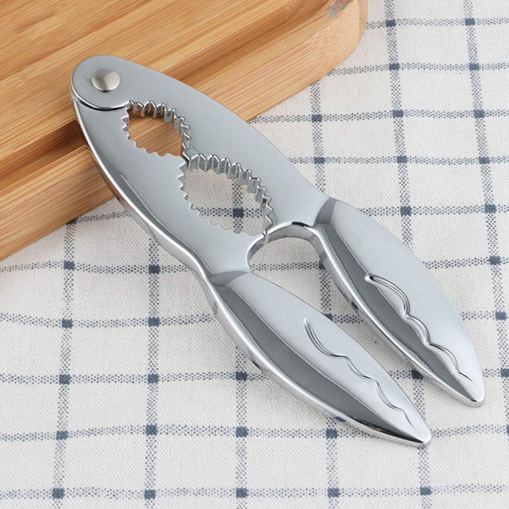 Premium Zinc Alloy Crab Claw Cracker Tool Set - Heavy Duty Crab Leg Shell Opener & Kitchen Pliers for Seafood Lovers | Perfect for Crab Legs, Lobster, Shellfish | Ideal for Home Cooking, Restaurants & Seafood Parties
