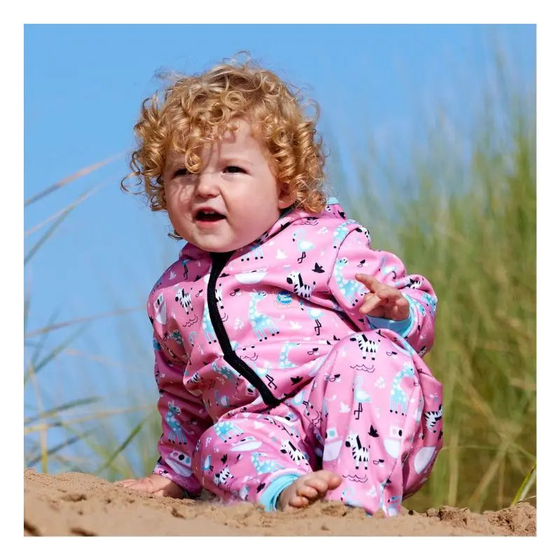 Waterproof Baby Swim Onesie & Kids Bath Towel - Soft & Quick-Drying for Pool, Beach & Bath Time Fun