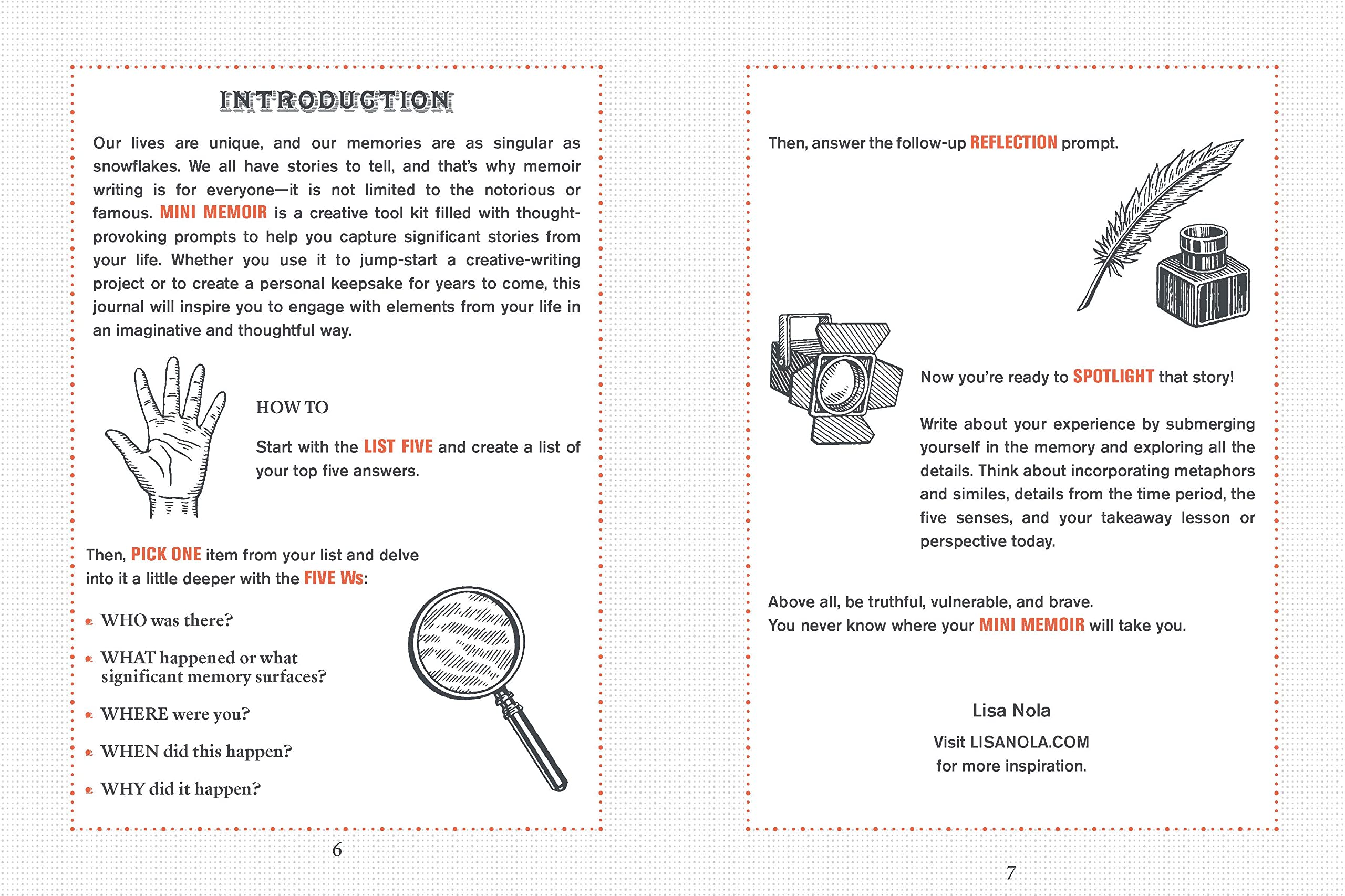 Mini Memoir: Long Story Short - A Compact Journal for Writing, Memory Keeping & Creative Storytelling | Perfect for Travel, Daily Reflection & Gift Giving