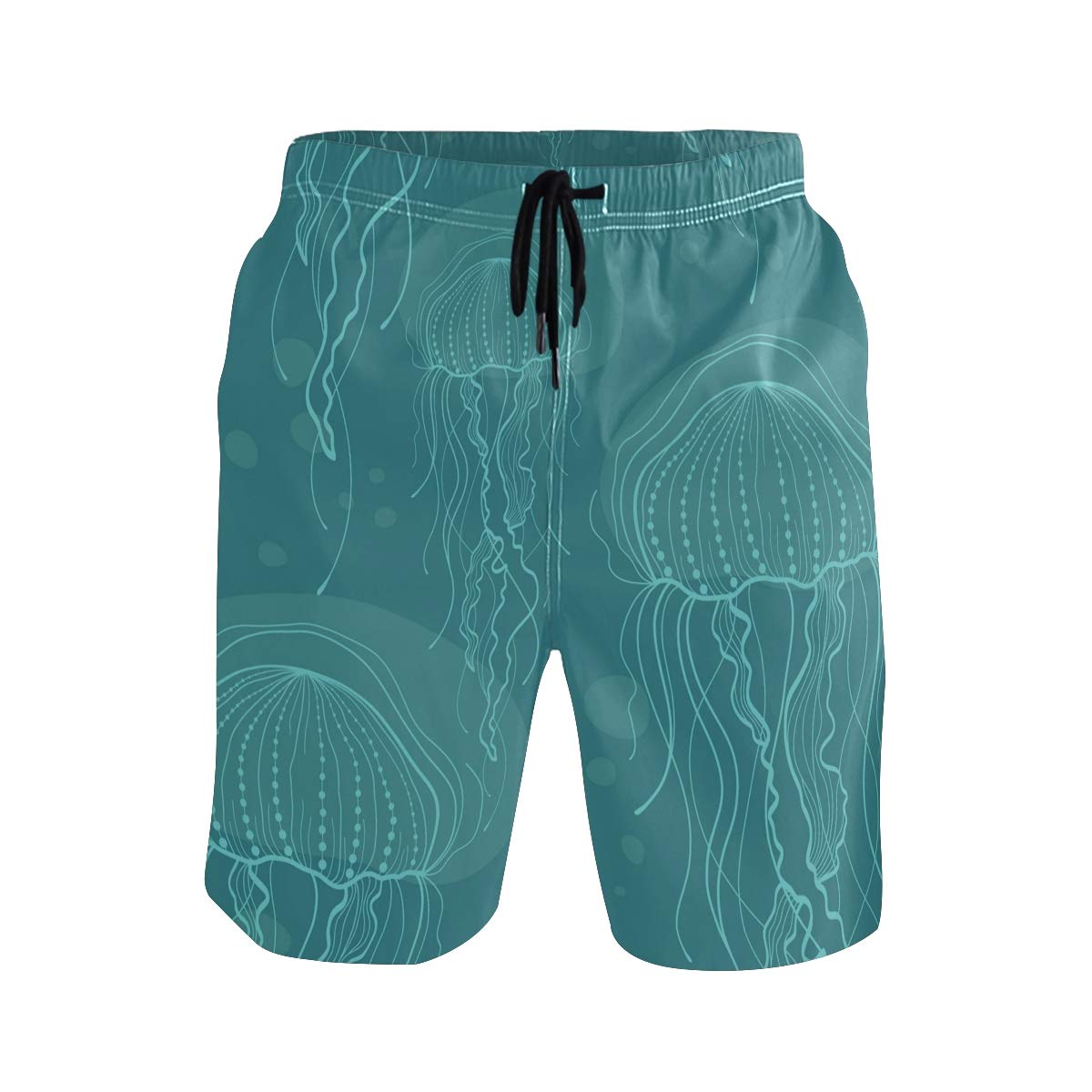 ALAZA Men's Swim Trunks - Quick-Dry Beach Shorts for Swimming & Surfing