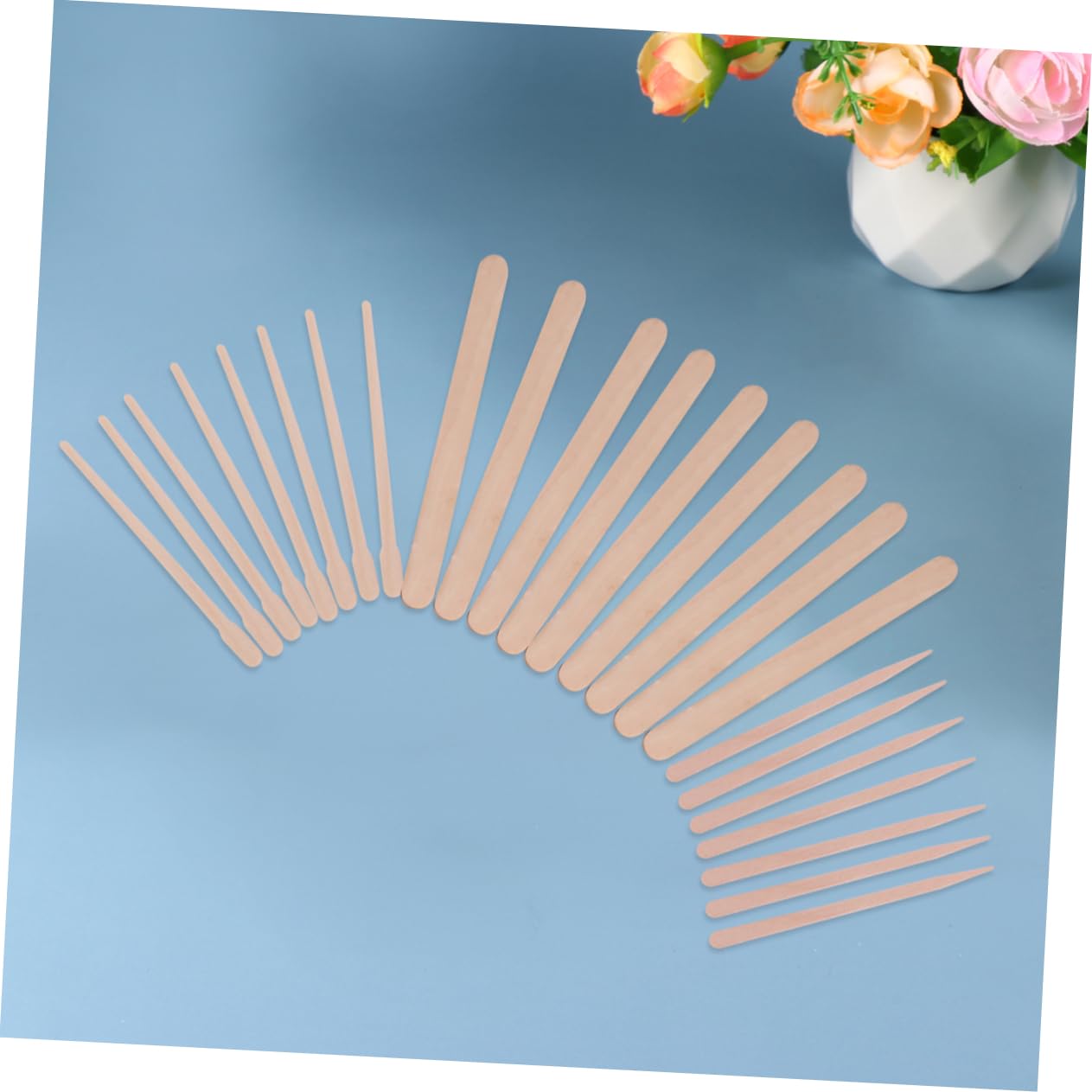 600pcs Professional Hair Removal Wax Strips for Eyebrows, Face & Body - Painless Hair Removal Kit with Sticks for Smooth Skin at Home or Salon