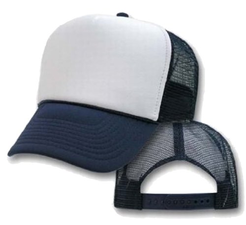 Navy & White