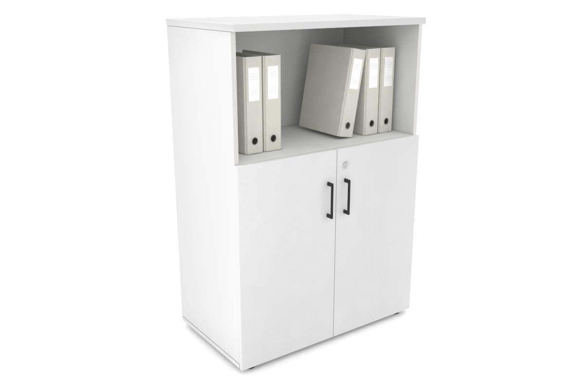 Medium Uniform Storage Cabinet with Small Doors [800W x 1170H x 450D] - Perfect for Office, School, and Home Organization