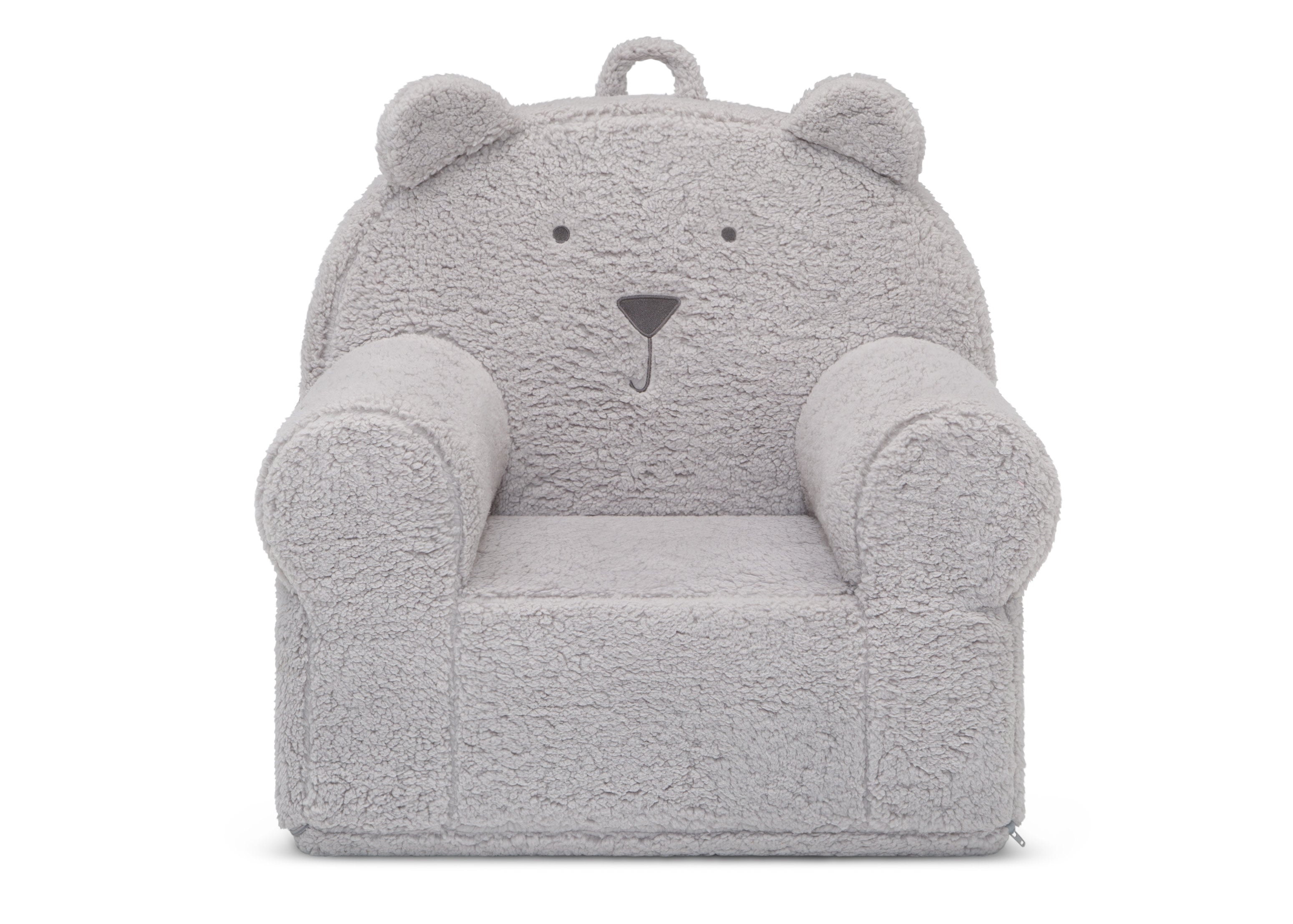 Cozy BabyGap Sherpa Bear Chair - Soft Plush Kids Armchair for Nursery, Bedroom & Playroom - Perfect for Reading, Relaxing & Playtime