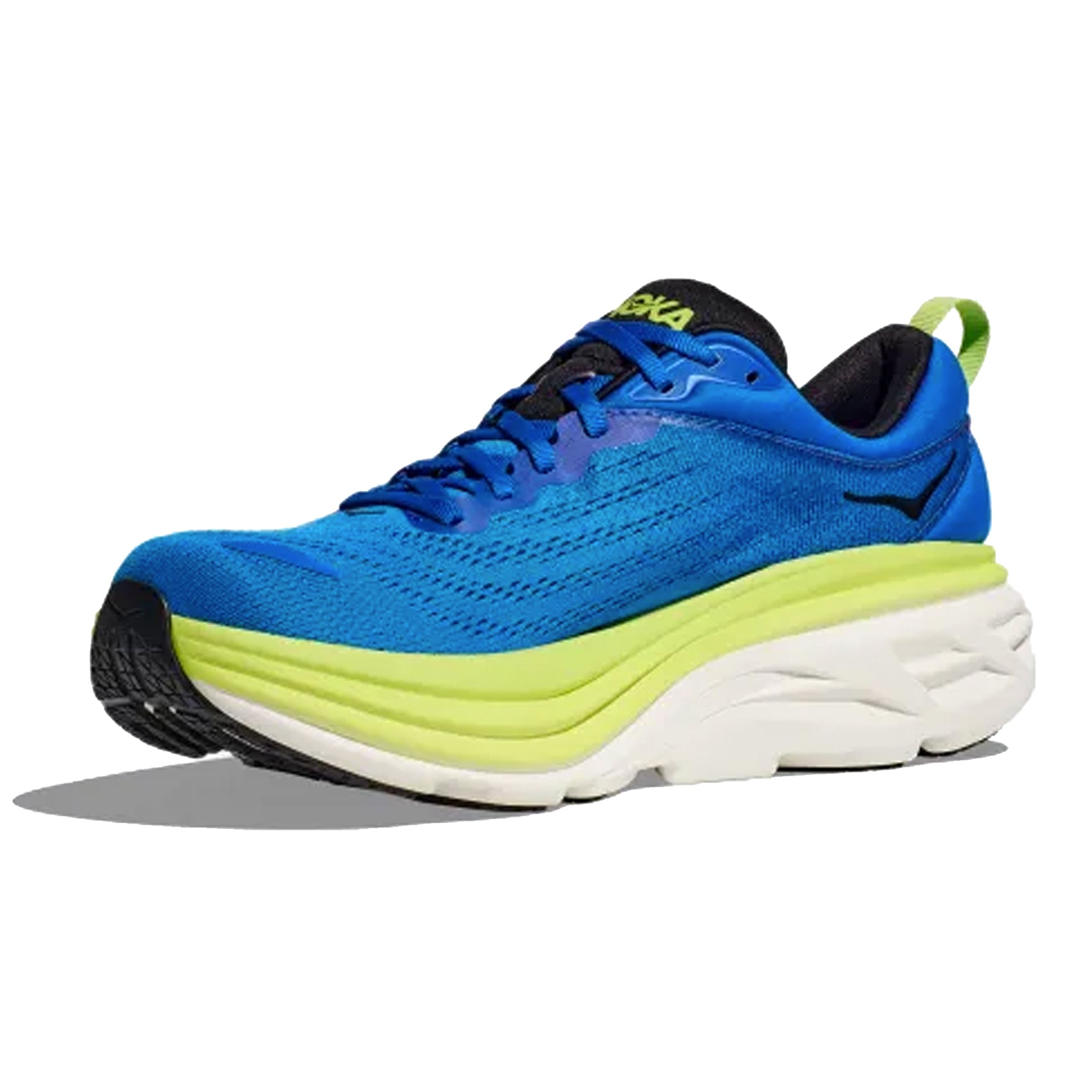 HOKA Bondi 8 Men's Running Shoes - Cushioned Comfort for Long Distance & Marathon Training - Perfect for Road Running, Jogging, and Everyday Wear