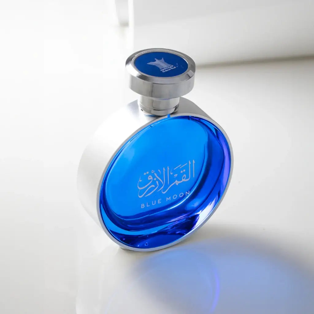 Arabian Oud Blue Moon Eau de Parfum 100ml - Premium Long-Lasting Fragrance for Women, Perfect for Evening Events & Romantic Occasions