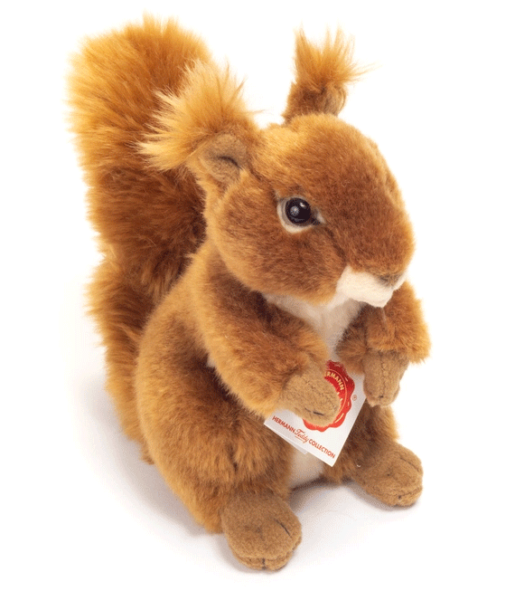 Premium Big Plush Squirrel Stuffed Animal by Teddy Hermann - Ultra Soft Cuddly Toy for Kids, Nursery Decor & Gift for Squirrel Lovers