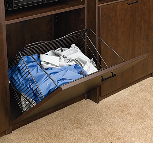 Rev-A-Shelf CTOHB-161319-ORB-5 Oil Rubbed Bronze Tilt-Out Closet Hamper Basket - Space Saving Laundry Storage for Bedrooms, Bathrooms & Walk-In Closets