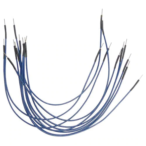 50-Piece Male to Male Breadboard Jumper Wire Kit - 2 to 8 Inch Lengths (10 Colors) - Perfect for Arduino, Raspberry Pi, and Electronics Prototyping Projects