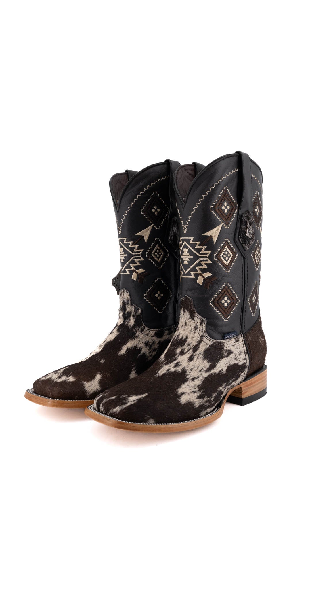 Men's Size 7 Genuine Cowhide Leather Boots - Durable & Comfortable Western Boots for Riding, Work & Casual Wear