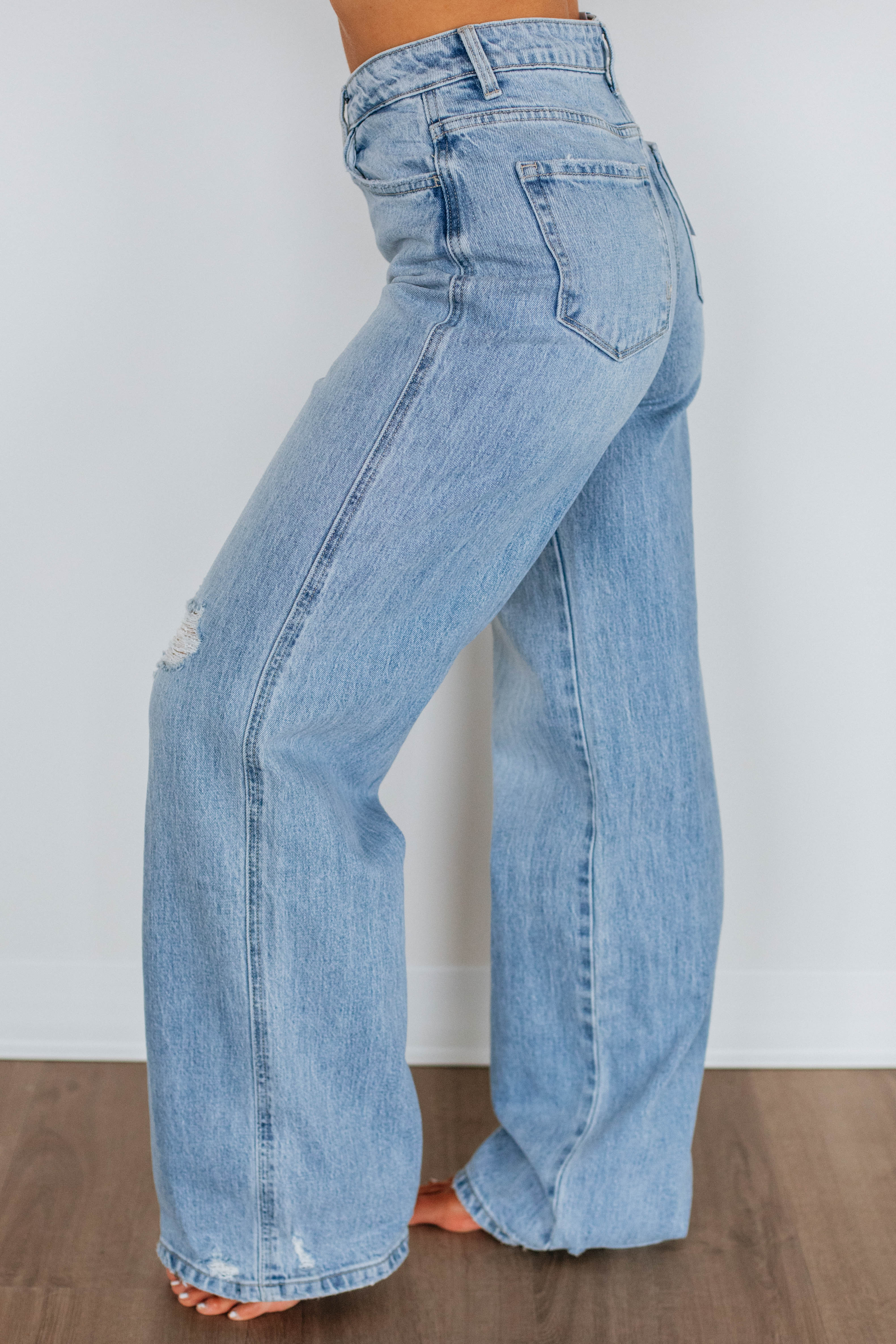 Kris Vervet Jeans - High Waist Slim Fit Stretch Denim Pants for Women | Perfect for Casual Wear, Office & Date Night