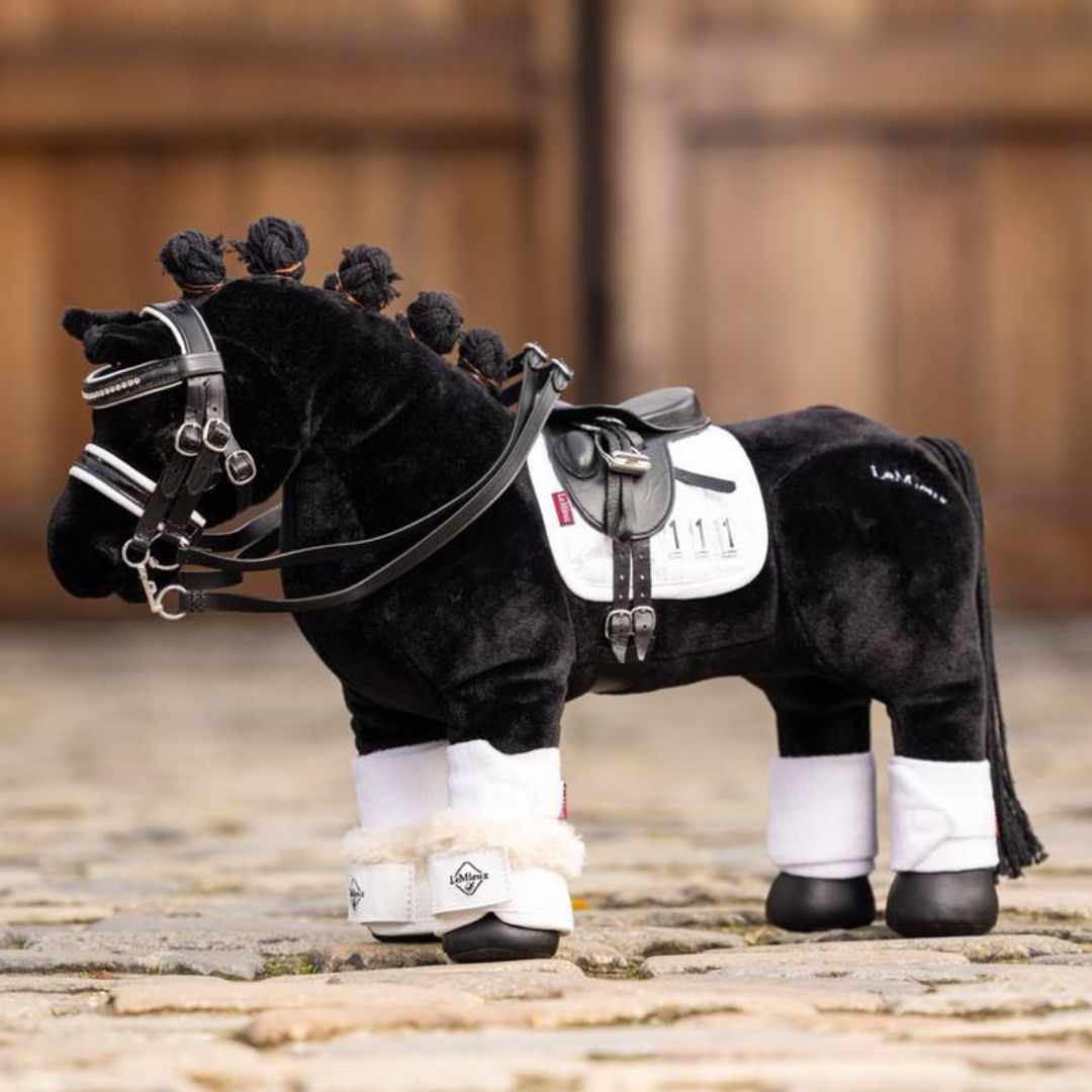 LeMieux Toy Pony Dressage Over Reach Boots - Breathable Horse Boots for Training & Competition - Perfect for Dressage, Jumping & Riding Lessons