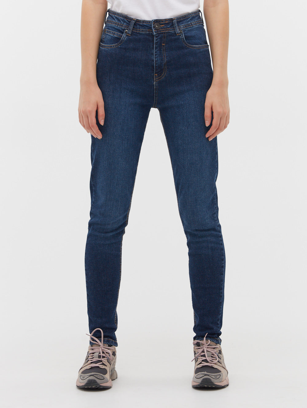 Faye High Rise Skinny Jeans for Women - Stretchy Slim Fit Denim Pants with Tummy Control | Perfect for Casual Wear, Office & Night Out