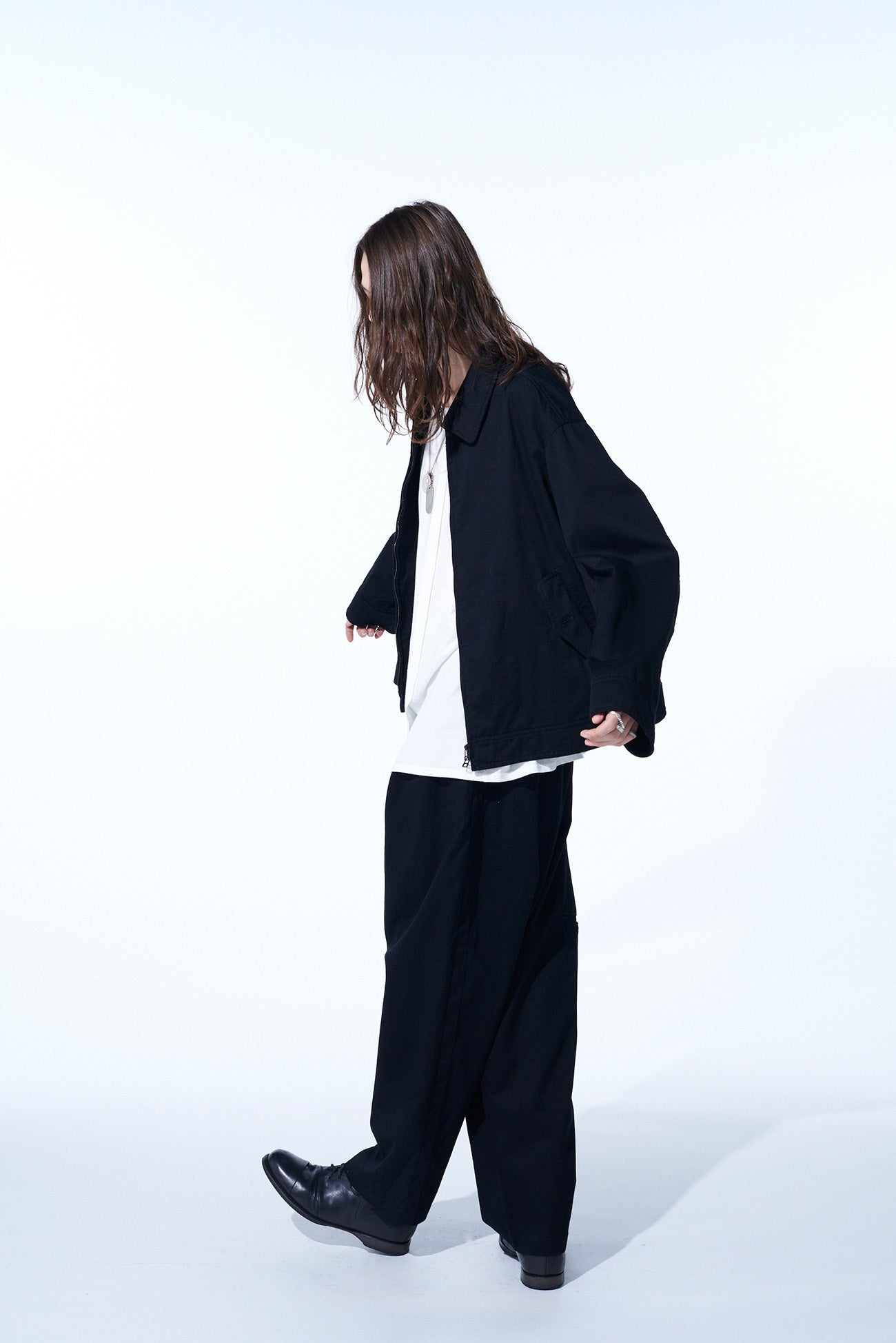 Stylish Cotton Twill 3-Tuck Wide Leg Trousers with Side Stripes - Perfect for Casual Wear, Office Outfits & Everyday Comfort