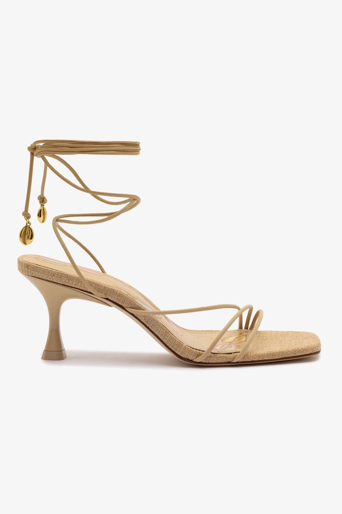 Nadia Women's Beige Leather Sandals - Comfortable Casual Summer Shoes for Walking, Beach, and Outdoor Activities
