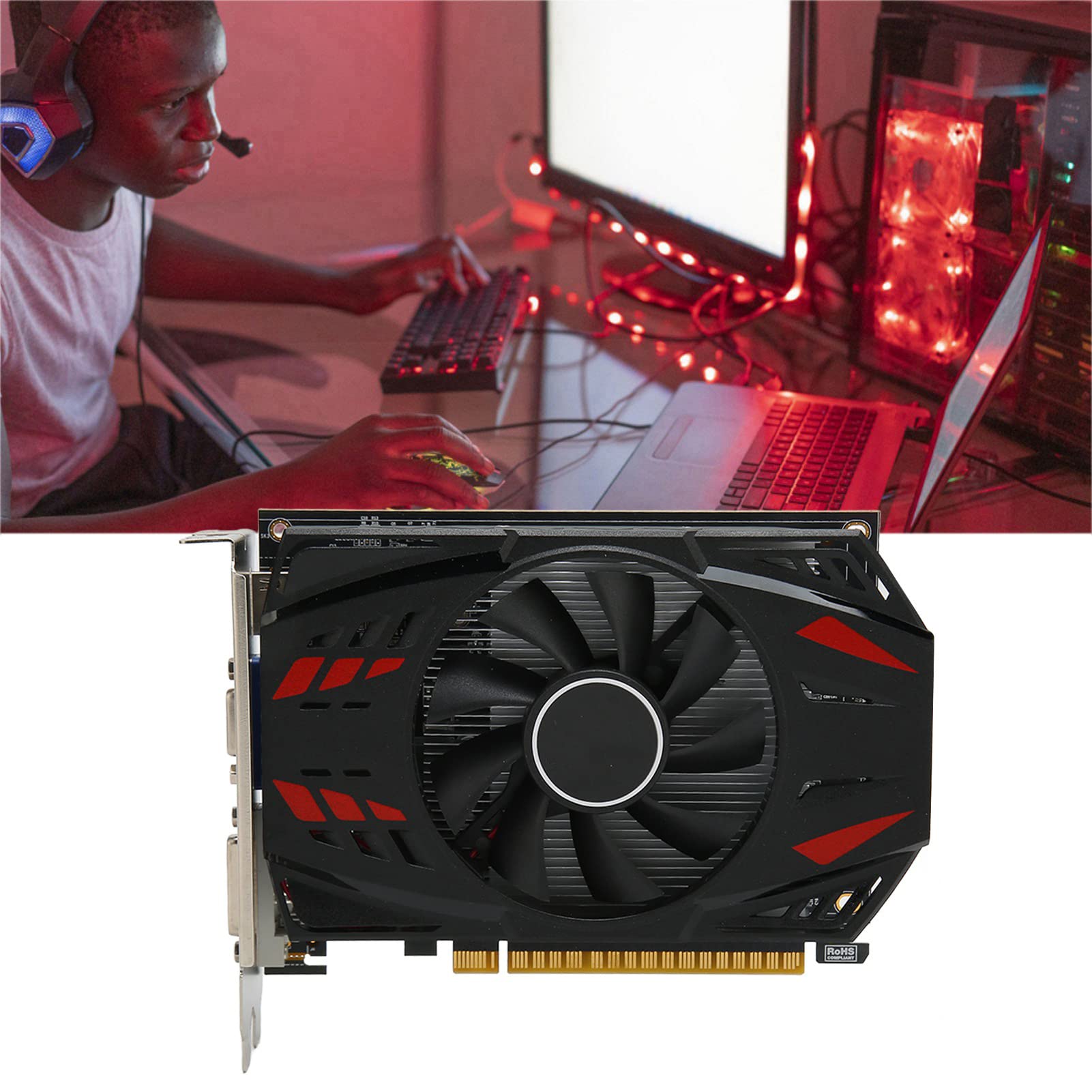 Best Gaming Graphics Card for PC - 700MHz GPU Clock, 2GB GDDR5 VRAM | High Performance Desktop GPU for Gaming, Video Editing & Streaming