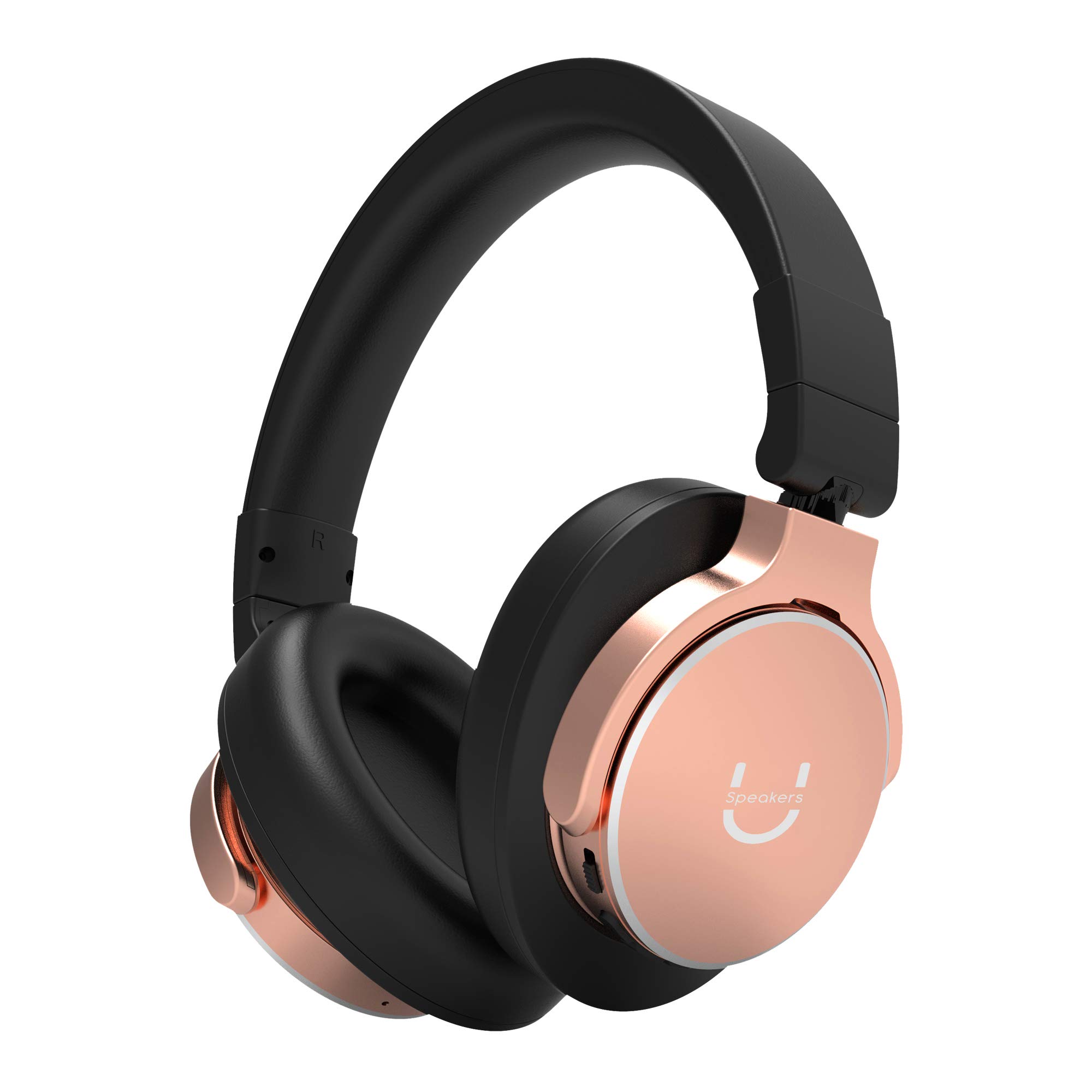 U Evolve Wireless Bluetooth Headphones with Active Noise Cancelling - Over Ear Headphones with Lux Memory Foam Cushion, High-Fidelity Audio & Deep Bass, Built-in Mic, 25H Playtime - Perfect for Travel, Work & Gaming