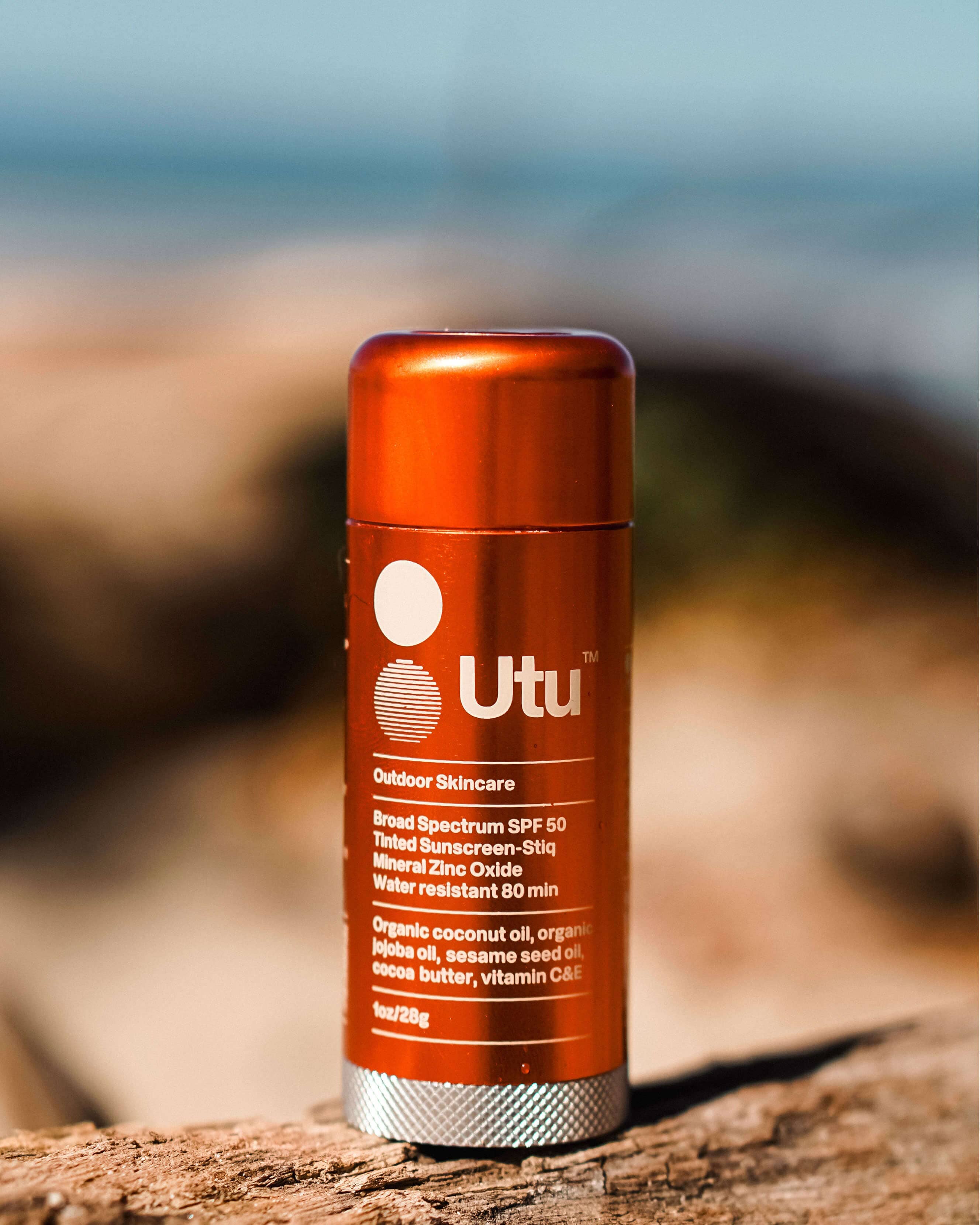 SPF50 Mineral Sunscreen Stick - Natural & Clean Sun Protection for Face & Body - Perfect for Outdoor Activities, Beach, and Daily Use