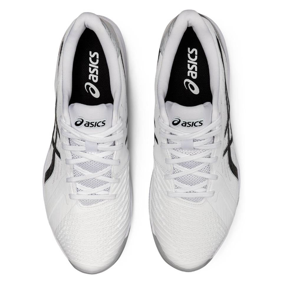 ASICS Solution Swift FF Men's Tennis Shoes - Lightweight Performance Court Shoes for Men (White/Black) - Perfect for Competitive Tennis Matches & Training Sessions