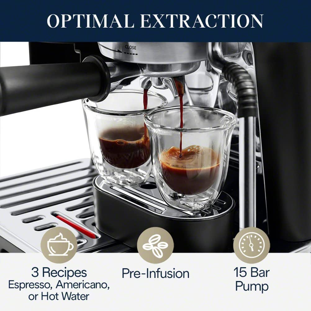 De'Longhi La Specialista Arte Espresso Machine - Premium Semi-Automatic Coffee Maker with Built-in Grinder & Milk Frother for Barista-Quality Coffee at Home | Perfect for Espresso, Cappuccino & Latte Lovers