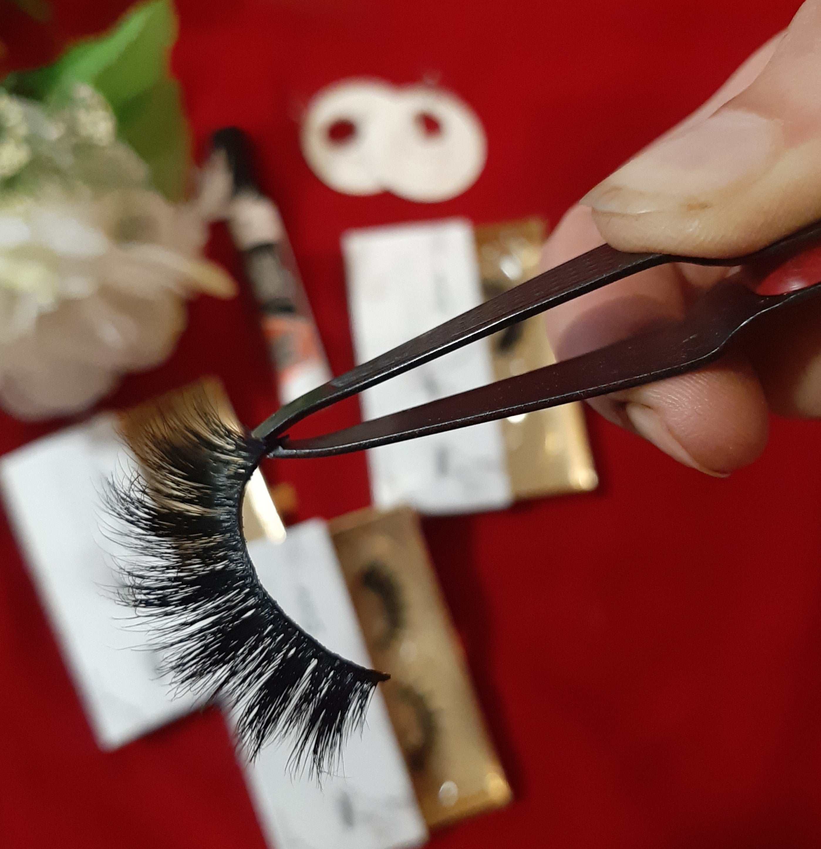 3D Mink Eyelashes - Natural Looking False Lashes for Dramatic Eye Makeup | Perfect for Parties, Weddings & Special Occasions