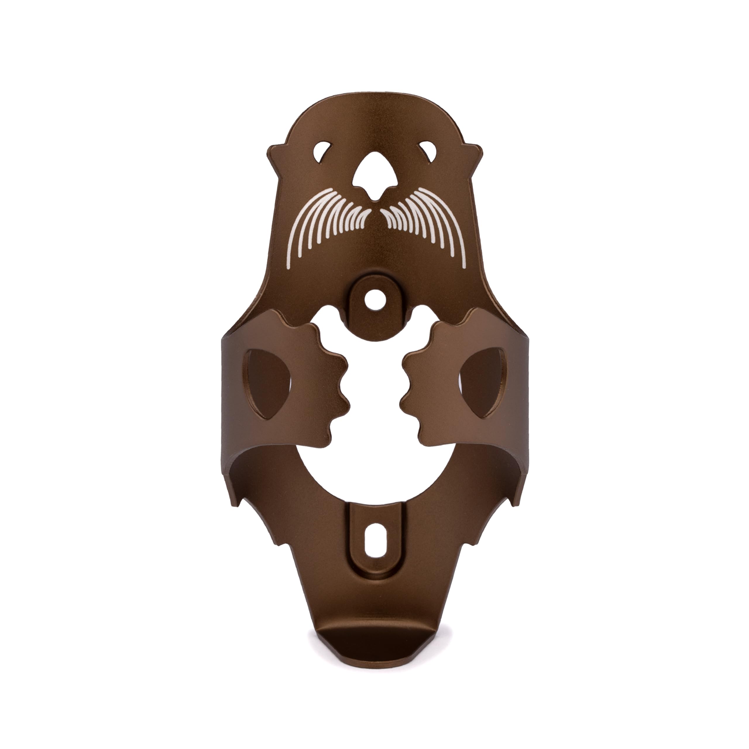 PDW Otter Cage - Lightweight Bike Water Bottle Holder for Road & Mountain Bikes | Durable Brown Cycling Accessory | Perfect for Commuting, Trail Riding & Outdoor Adventures
