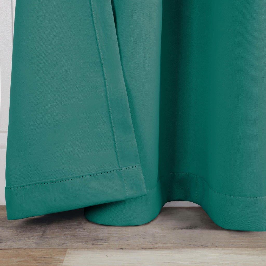 Blackout Curtains with Grommet Top - Solid Classic Modern Window Treatment for Bedroom & Living Room - Noise Reducing & Energy Saving