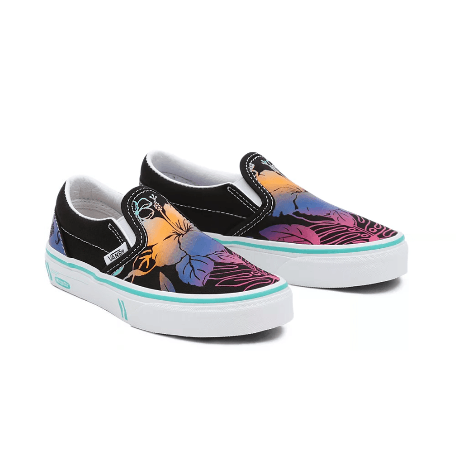 Crayola Kids Classic Slip-On Shoes with 'Trace Your Dreams' Design - Comfortable & Stylish Sneakers for School, Play & Everyday Wear