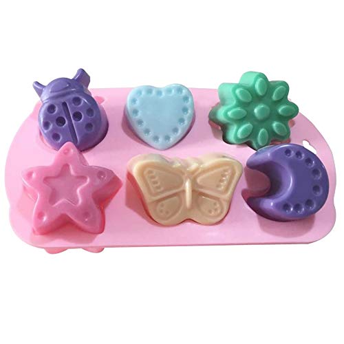 Premium Silicone Molds for DIY Soap, Cake & Chocolate - Butterfly, Insect & Floral Shapes | Non-Stick Baking & Craft Supplies | Perfect for Home Decor, Gift Making & Kids' Activities by YSCEN