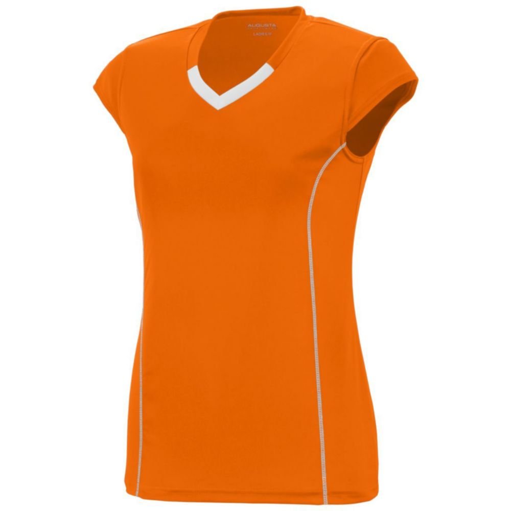 Augusta Activewear Women's Blash Jersey - Breathable & Comfortable Workout Top for Yoga, Running & Gym