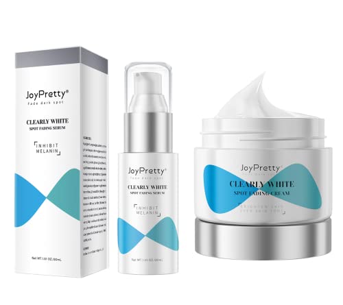 Dark Spot Remover for Face - Vitamin C & Niacinamide Serum with Alpha-Arbutin to Fade Sun Spots, Melasma & Freckles | Brightening Treatment for Hyperpigmentation | Day & Night Use for Even Skin Tone