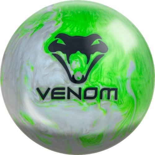 Motiv Fatal Venom Pearl Bowling Ball - High Performance Hook Reactive Resin for Strikes - Perfect for League Play & Tournament Competition